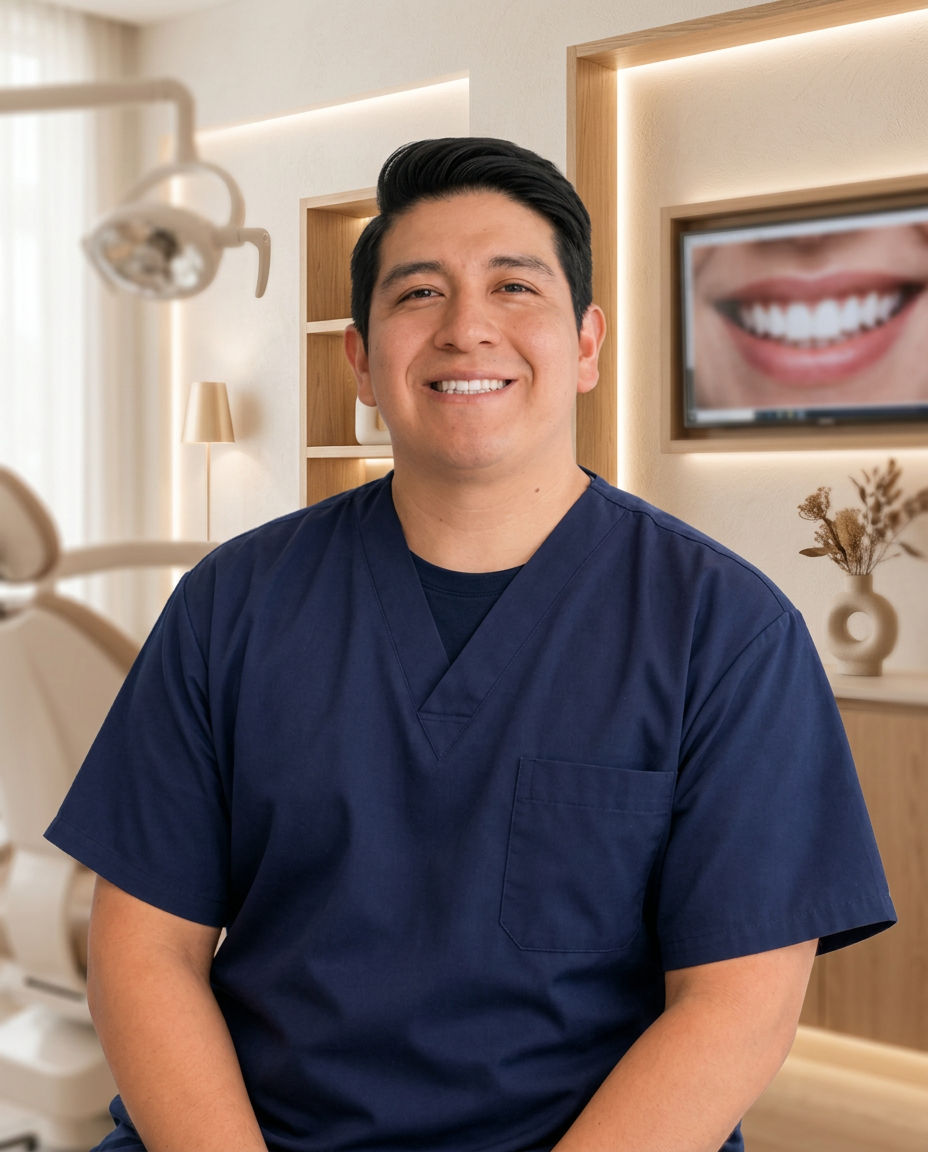 Retrato profesional de Dr. Juan C. Valverde H.